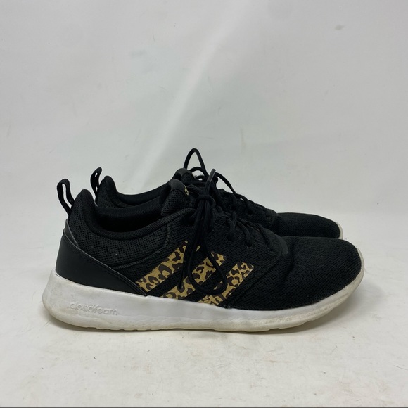 Adidas Women’s QT Racer 2.0 Leopard Print Sneaker Size 7 - Picture 2 of 8